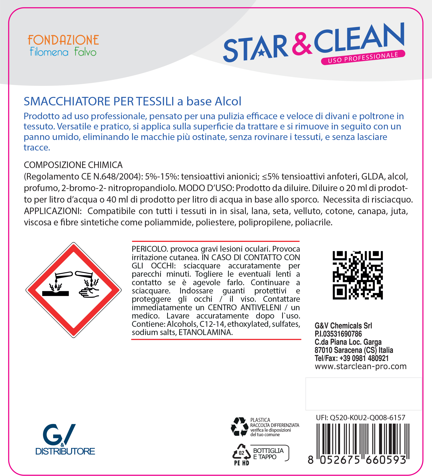 STAR CLEAN 219 - SMACCHIATORE PER TESSILI